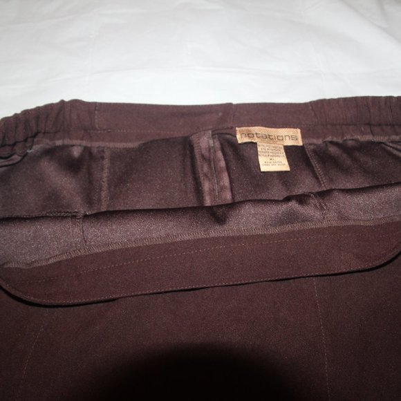 Suede looking brown skirt. Size XL, Notations brand. Good condition. - Picture 2 of 6